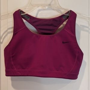 Nike compression sports bra M